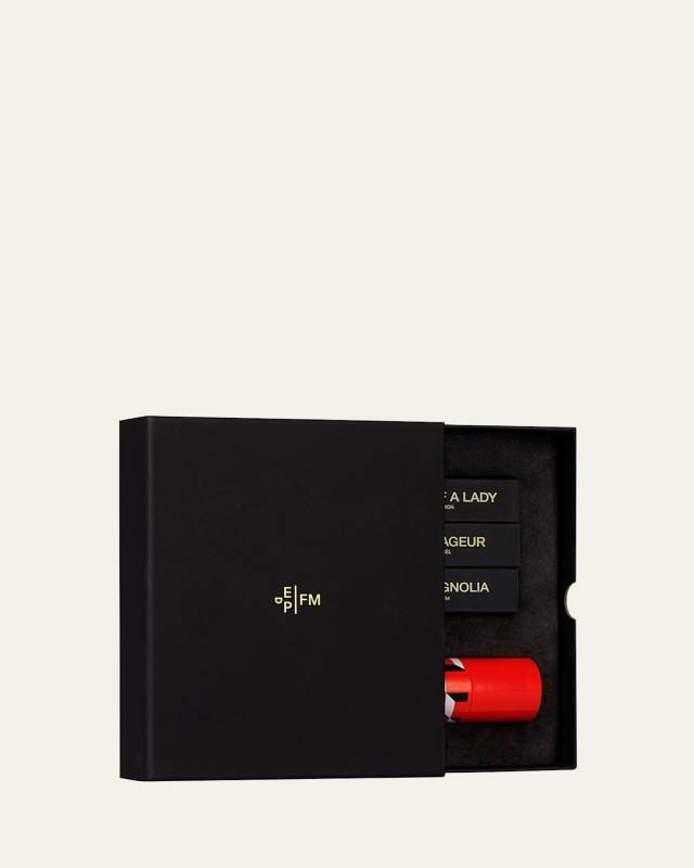 x Pierre Hardy 4-Piece Travel Spray Set